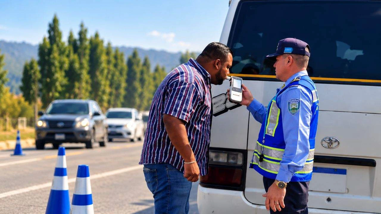 350 en plena Morazánica: el alcohol sigue viajando por las carreteras Imagen de 350 en plena Morazánica: el alcohol sigue viajando por las carreteras