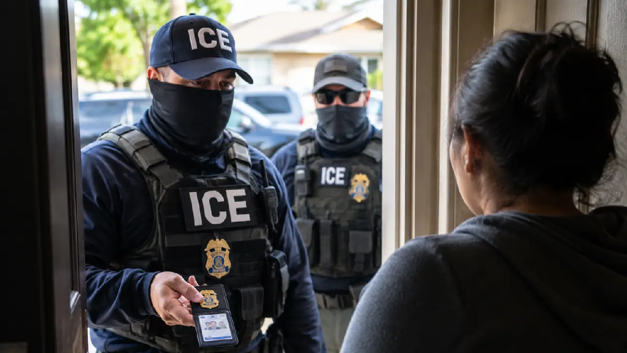 Imagen de Hondureños en EE. UU.: ¿Qué hacer si un agente de ICE llega a tu casa?