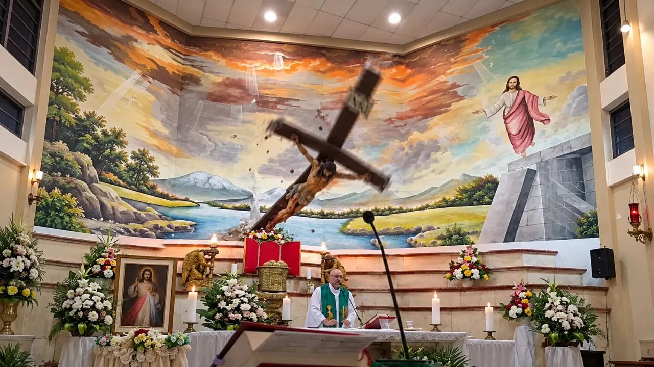 ¿Quién era Patricio Alfredo Sánchez, sacerdote que falleció tras caerle una cruz? Imagen de ¿Quién era Patricio Alfredo Sánchez, sacerdote que falleció tras caerle una cruz?