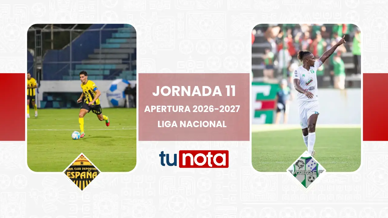 Real España vs Platense: hora y dónde ver el partido de la jornada 11 Imagen de Real España vs Platense: hora y dónde ver el partido de la jornada 11