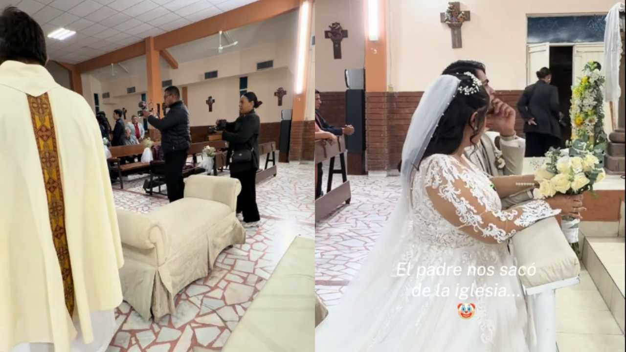 VIDEO: Sacerdote expulsa a fotógrafos de boda por curiosa razón Imagen de VIDEO: Sacerdote expulsa a fotógrafos de boda por curiosa razón