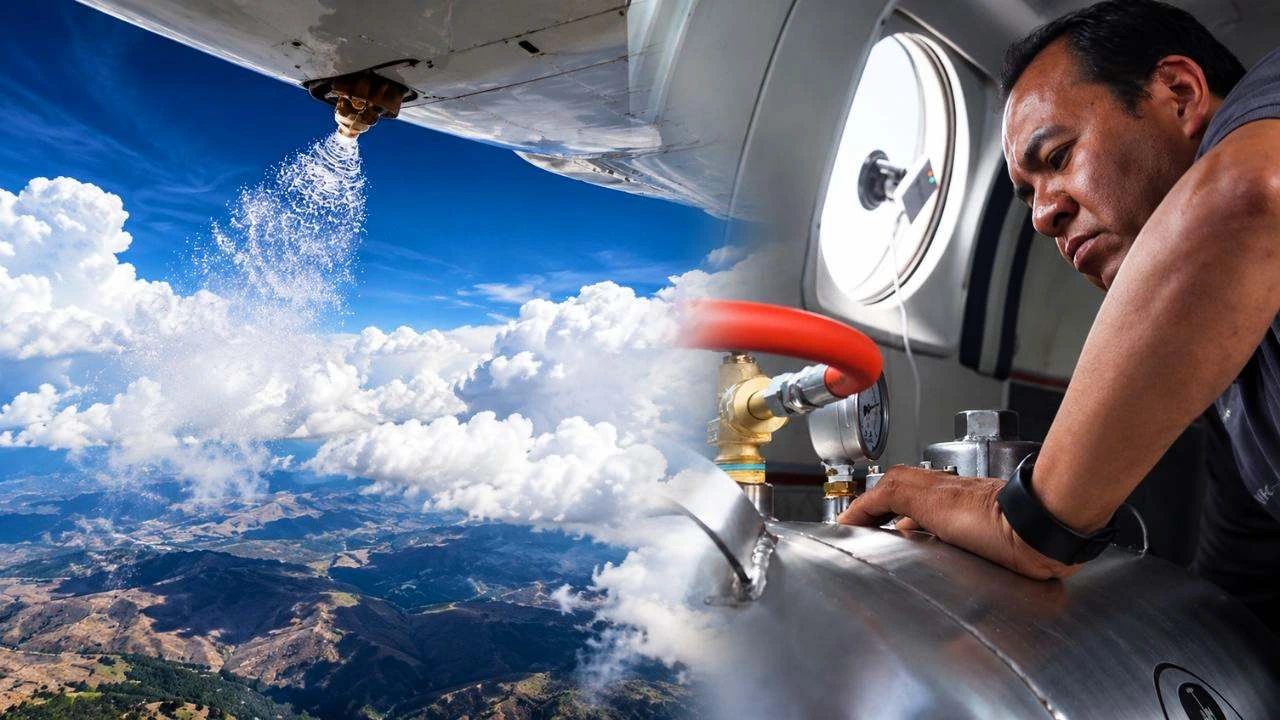 Honduras llega a mitad del experimento para exprimir agua a las nubes Imagen de Honduras llega a mitad del experimento para exprimir agua a las nubes