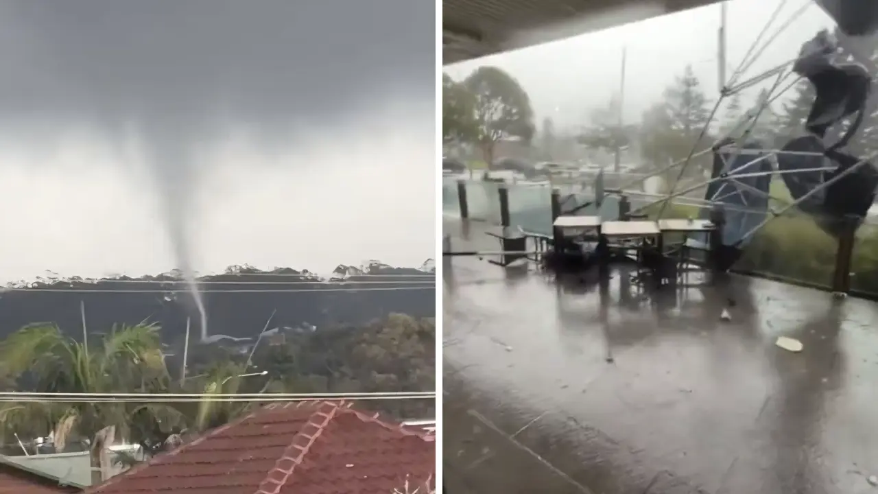 VIDEO: Así fue como tornado sorprendió a clientes de un café Imagen de VIDEO: Así fue como tornado sorprendió a clientes de un café
