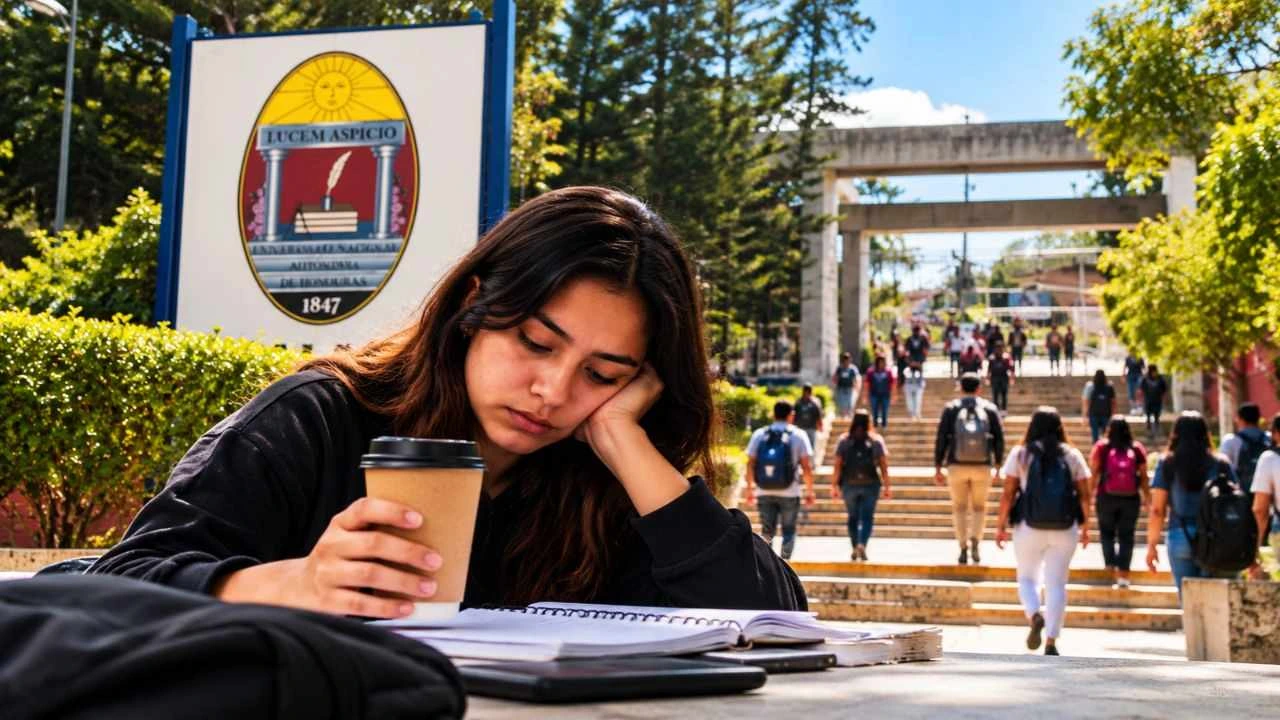 Con café y sin desayuno: la otra realidad de estudiantes de la UNAH Imagen de Con café y sin desayuno: la otra realidad de estudiantes de la UNAH