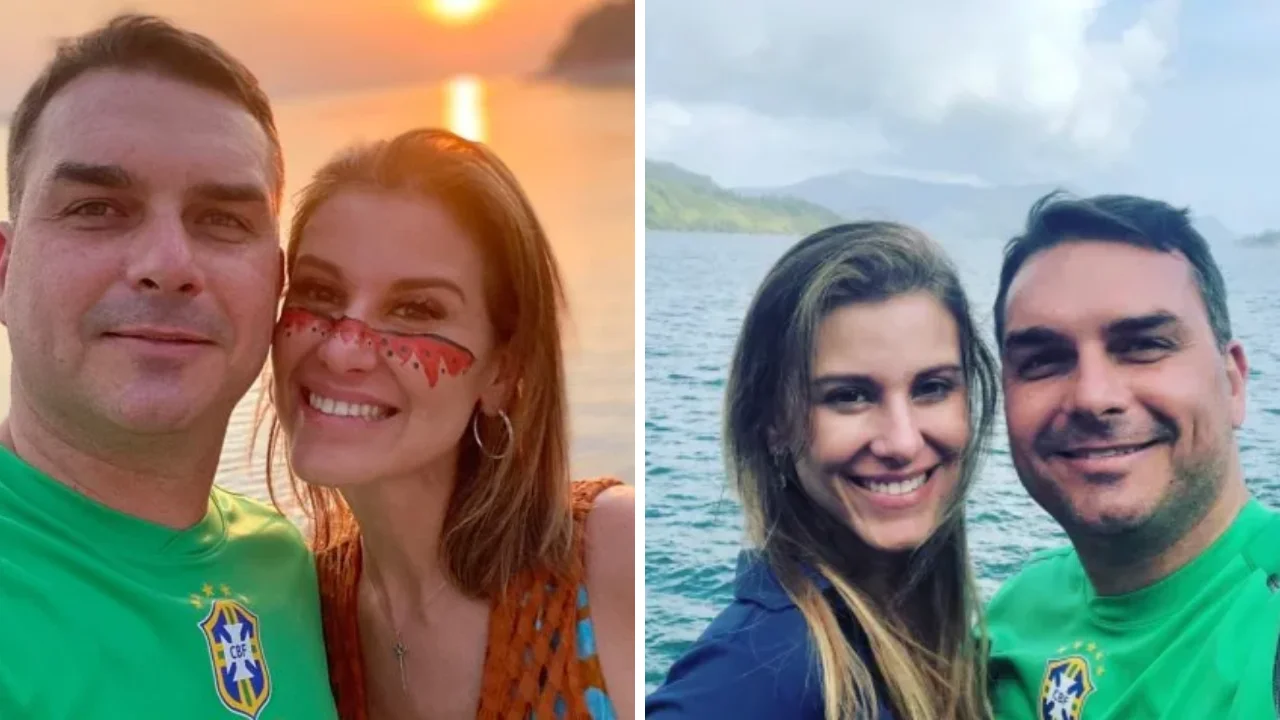 Fotos de Fernanda Bolsonaro, la esposa de Flávio Bolsonaro