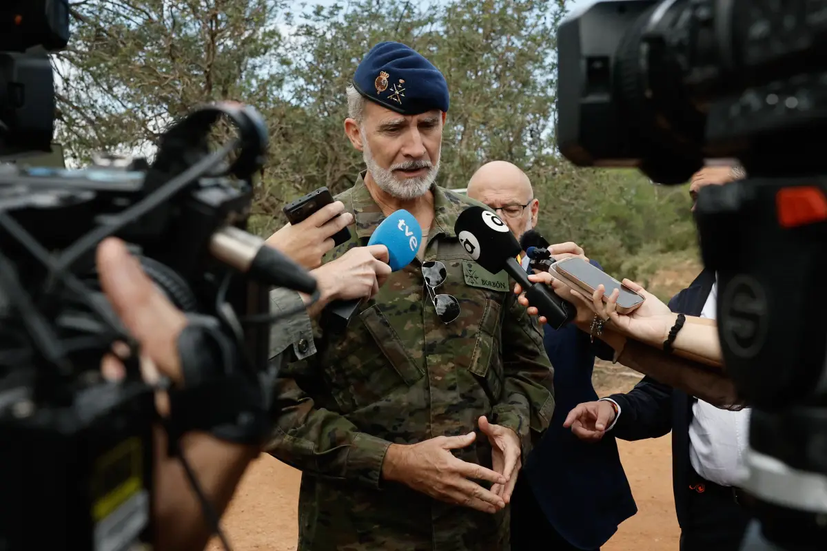 El rey Felipe VI ha lamentado el “terrible accidente” de dos trenes ocurrido esta mañana en Urda, Toledo