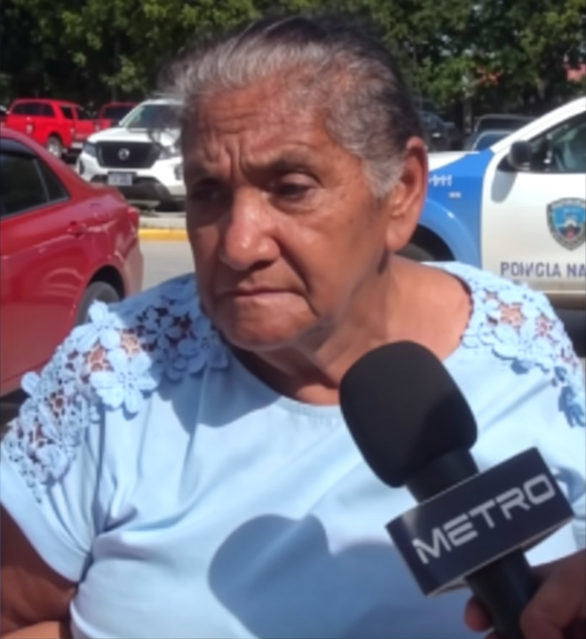 foto de la hondureña que denuncia a su nieto tras ser maltratada en Choluteca