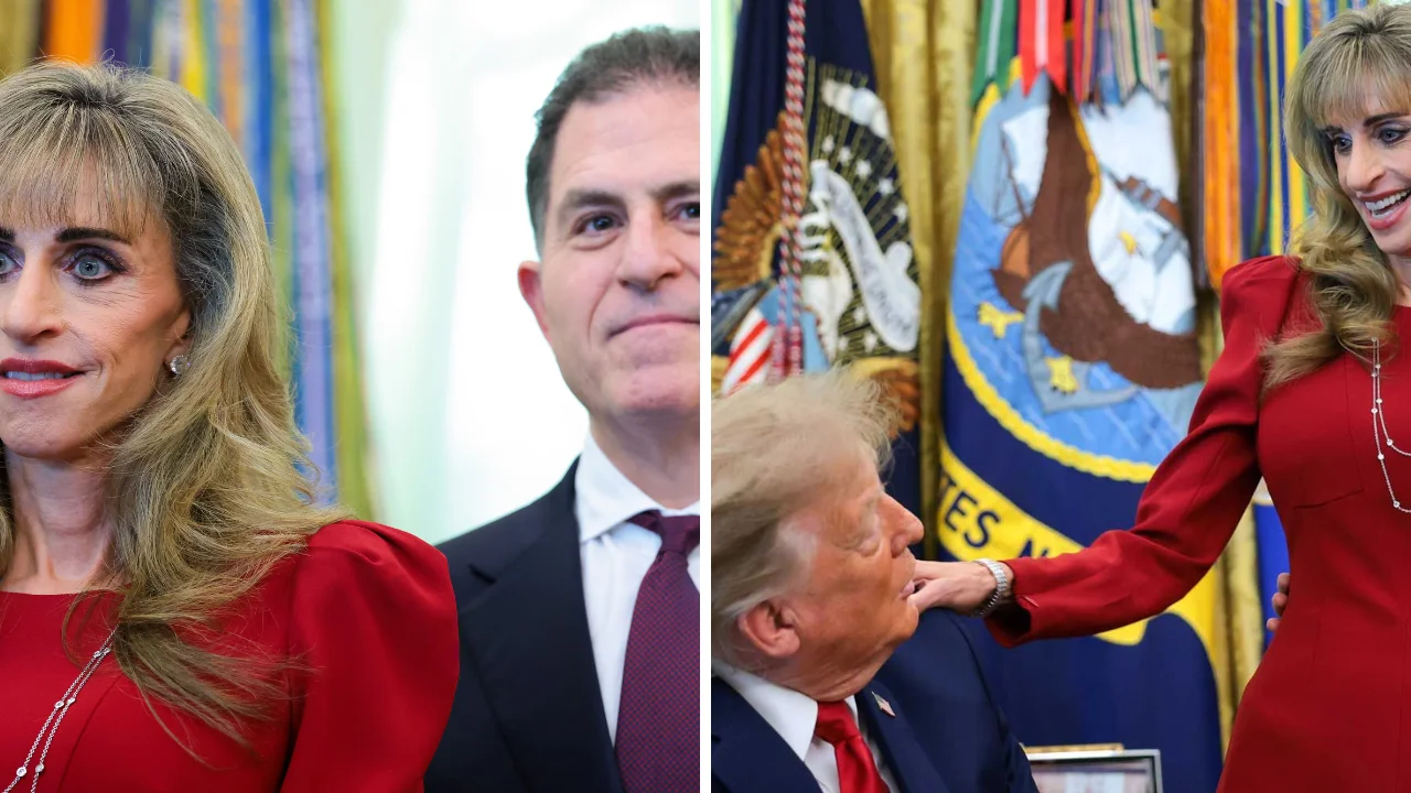 Fotos de Susan Dell, en la Casa Blanca