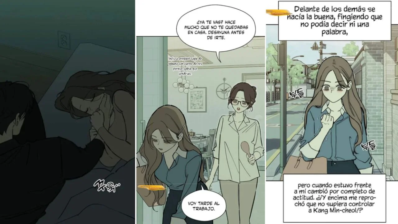 Tears on a withered flower manhwa 125