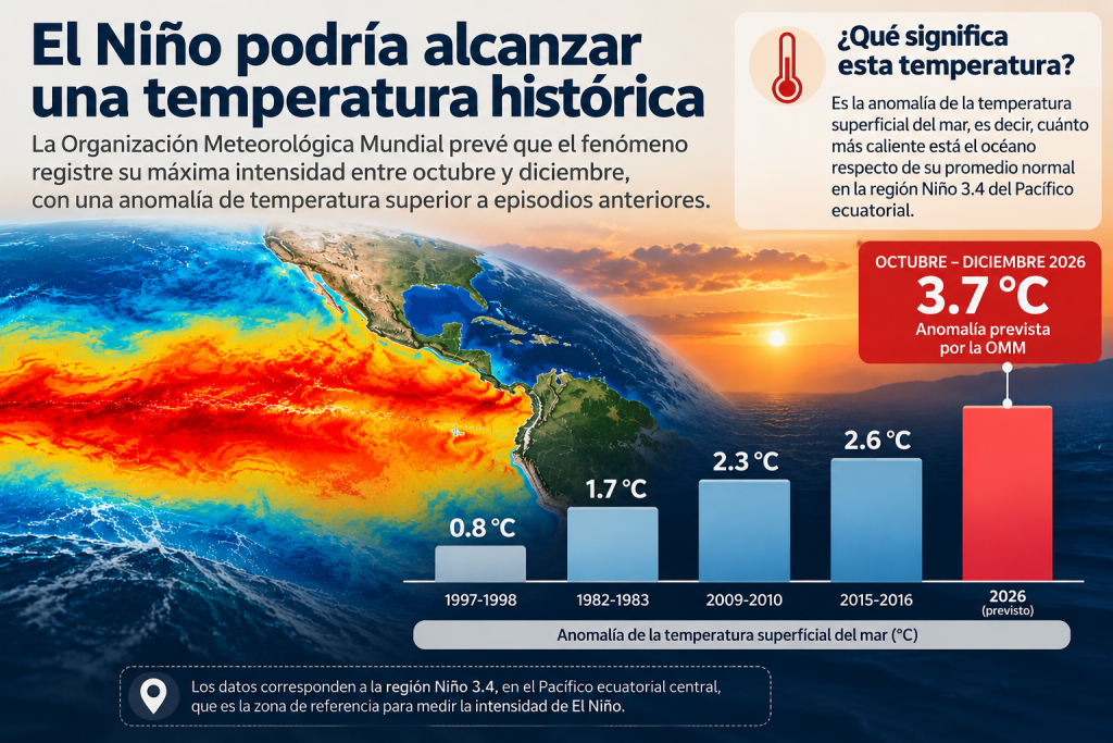 las temperaturas