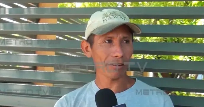 Donato García Amador, uno de los 15 hijos de hondureña