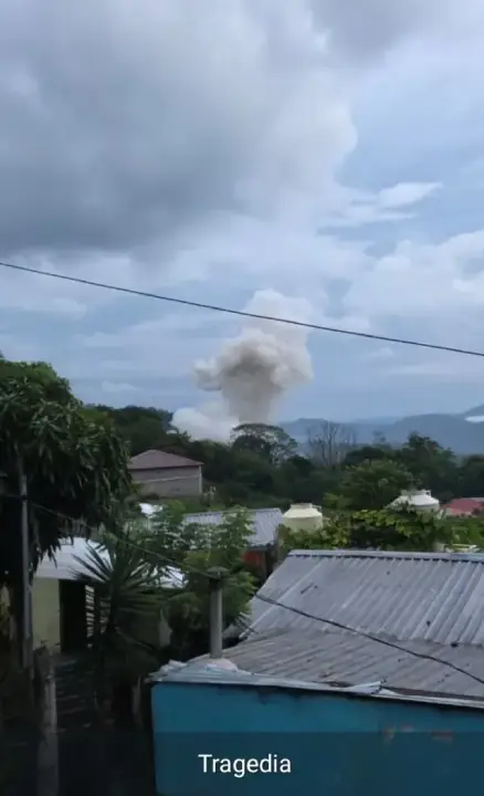 Explosión en cohetería Copán
